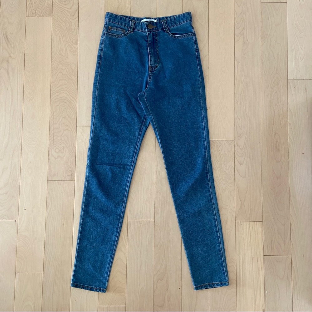 High Waisted Skinny Jeans